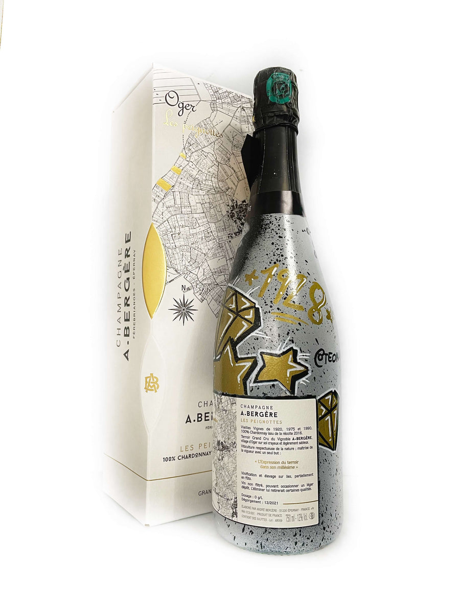 A. Bergere 'Les Peignottes' Blanc de Blancs Grand Cru Extra Brut by Teo KayKay - 1st Mickey