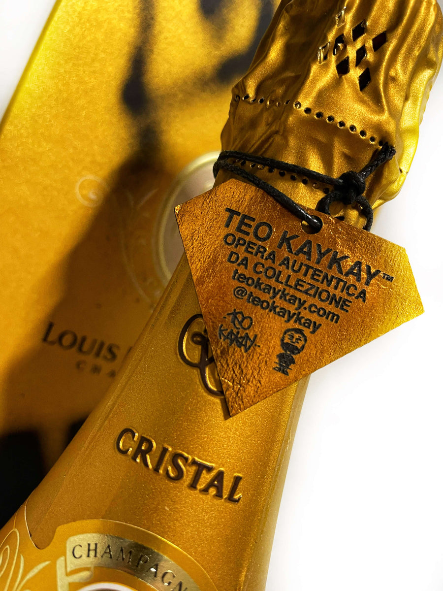 Cristal 2013 24K Gold Bitcoin