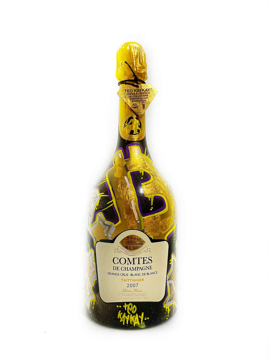 Comtes De Champagne 2007 Custom Champagne Bitcoin