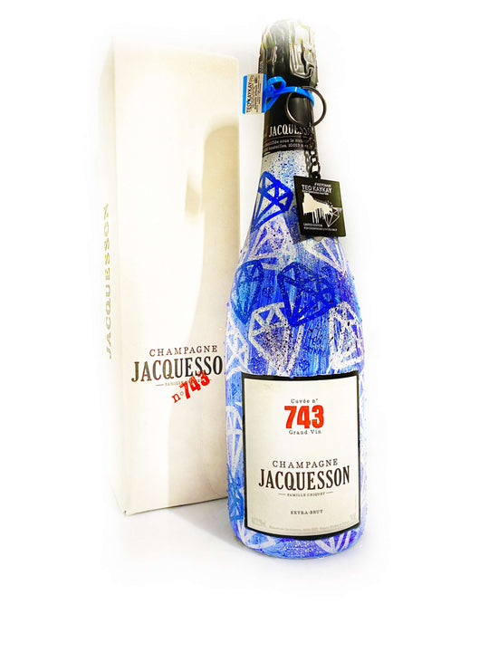 Jaquesson 743 - Wizard Color Da Bianco A Blu Elettrico