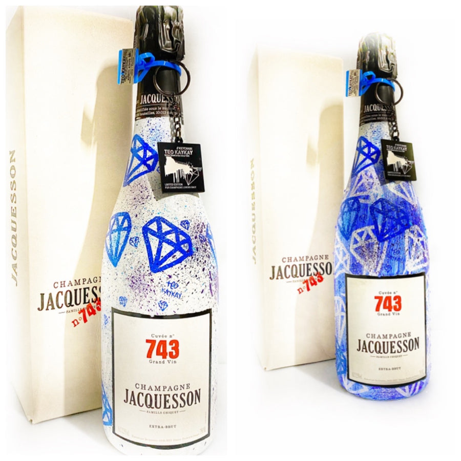 JACQUESSON 743 WIZARD COLOR WHITE TO ELECTRIC BLUE