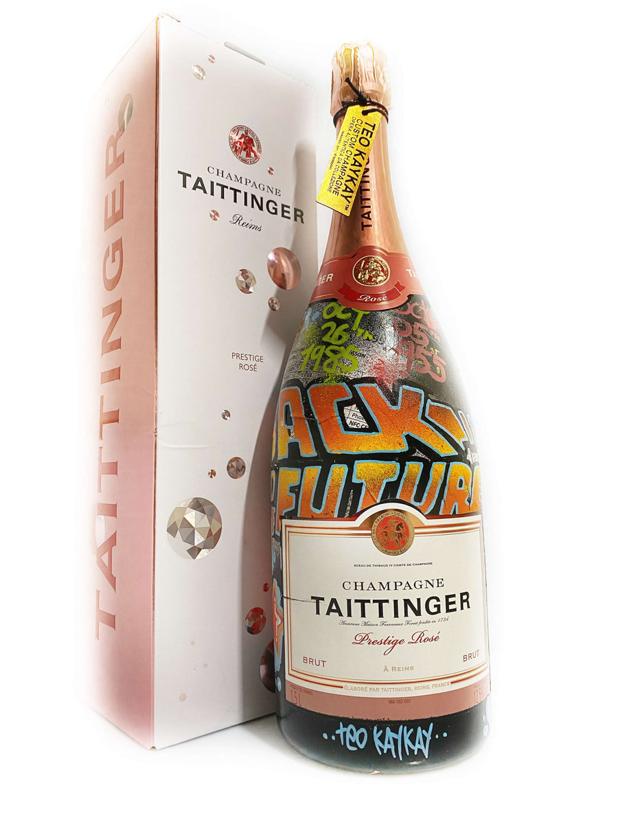 Taittinger Prestige Rosè Magnum Back To The Future Flumus