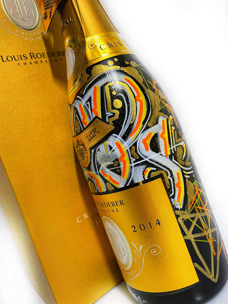 Louis Roederer Cristal 2014 Good Vibes Calligraphy