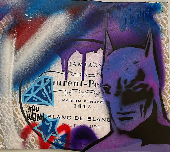 Laurent Perrier Blanc De Blancs Brut Nature Gotham + Original Paint