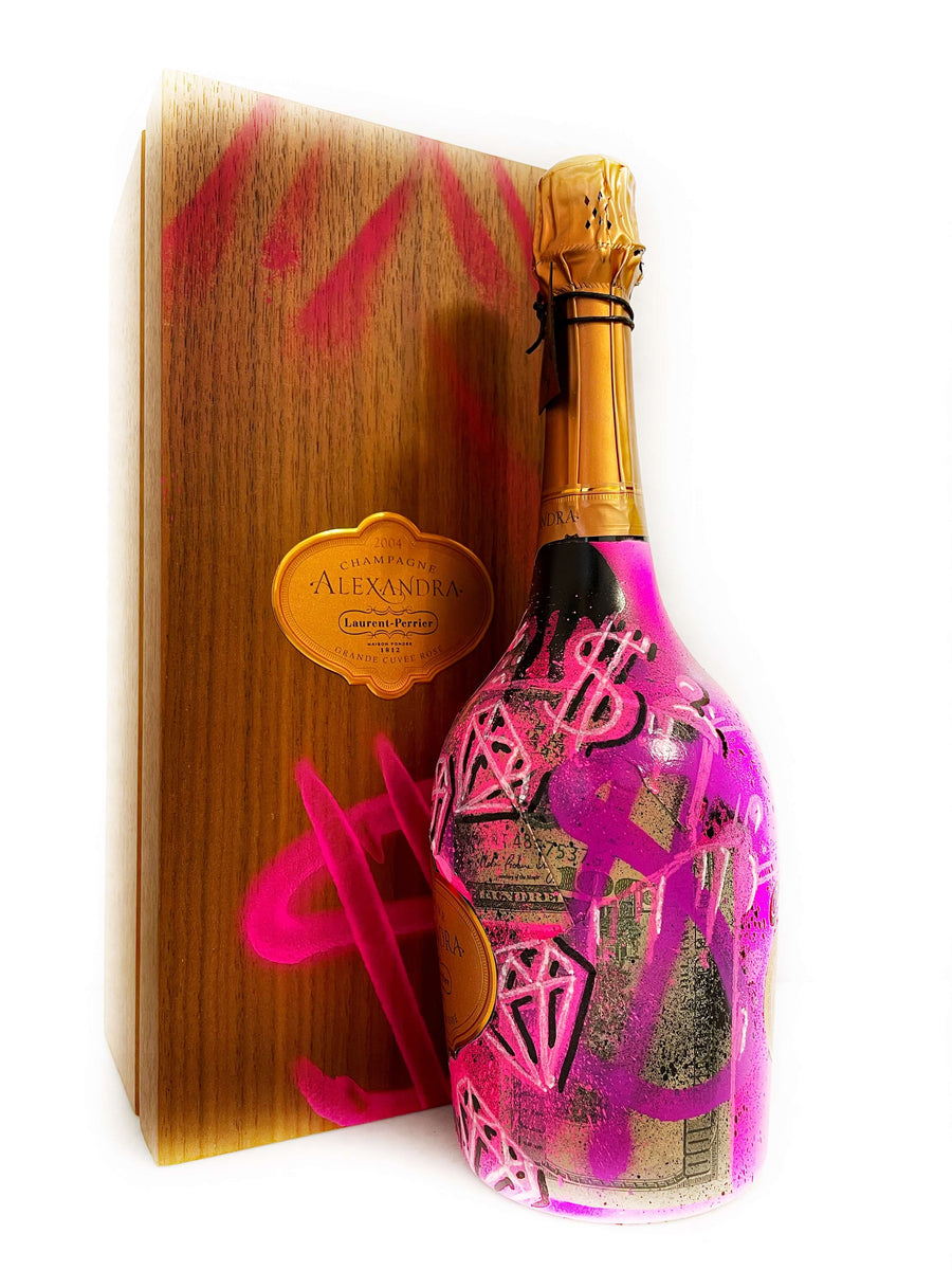Laurent Perrier Alexandra Rosè 2004 Hollywood Dollars with NFT