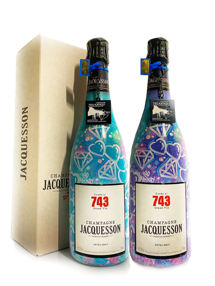 Jacquesson 743 Wizard Bubblegum Blue to Purple